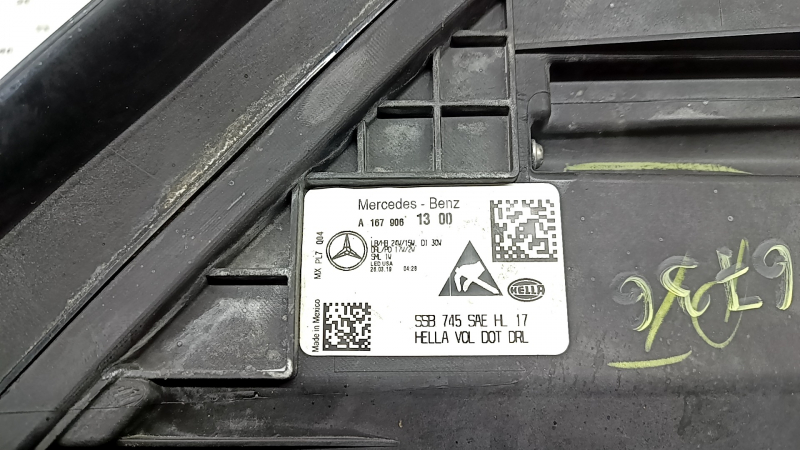 Фара передня права у зборі Mercedes W167 GLE 350 450 20-23 LED з ущільнювачем