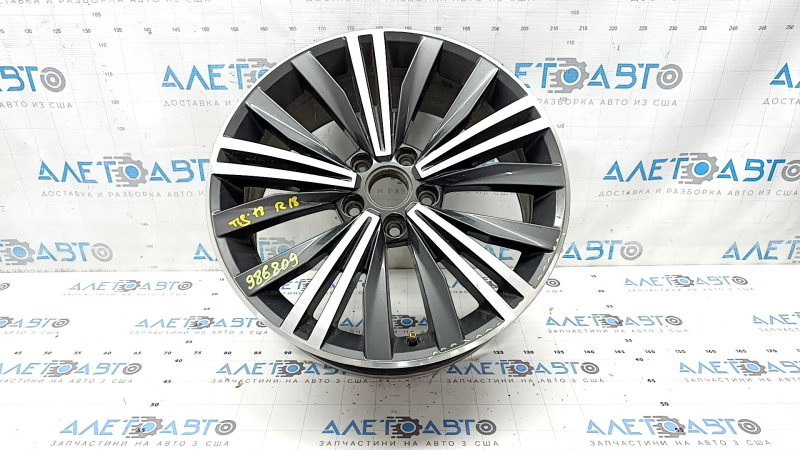 Диск колесный R18 x 7J ET43 VW Tiguan 18-19 легкая бордюрка