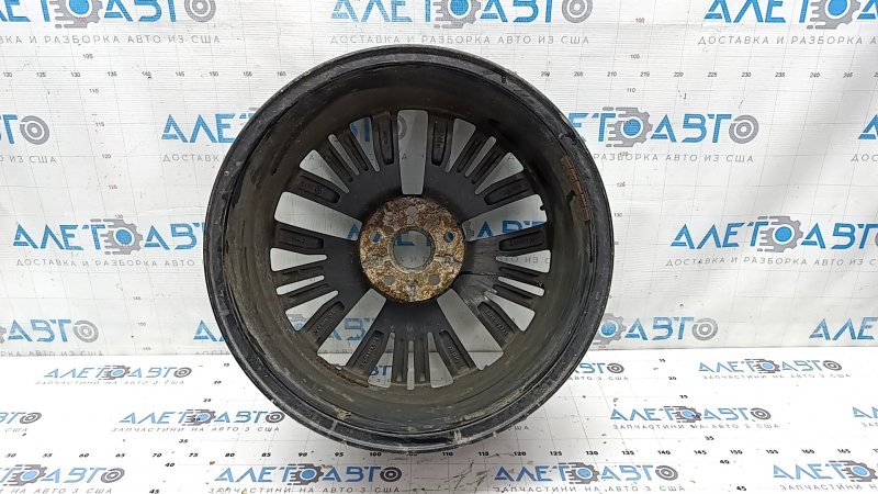 Диск колесный R18 x 7J ET43 VW Tiguan 18-19 легкая бордюрка, коррозия