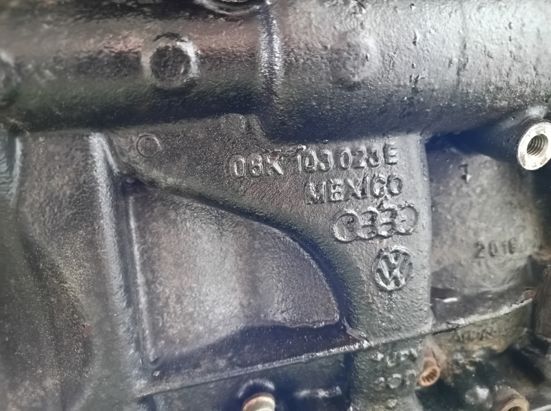 Двигун VW Tiguan 18-22 2.0 TFSI DGUA 159к, запустився, компресія 12-12-12-12, іржавий