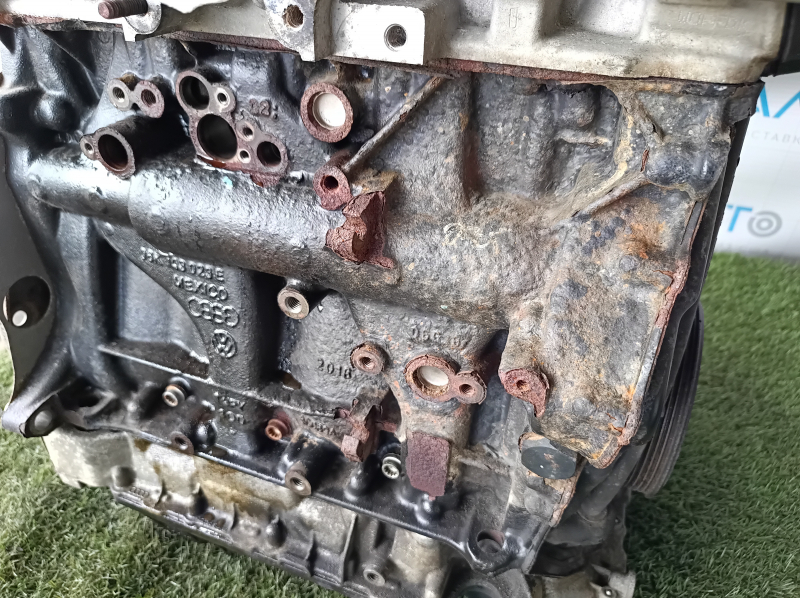 Двигун VW Tiguan 18-22 2.0 TFSI DGUA 159к, запустився, компресія 12-12-12-12, іржавий