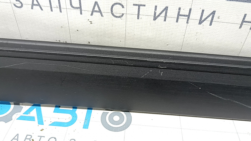Рейлинги поперечные 2 шт Hyundai Santa FE 19-23 черные, с ключом, царапины