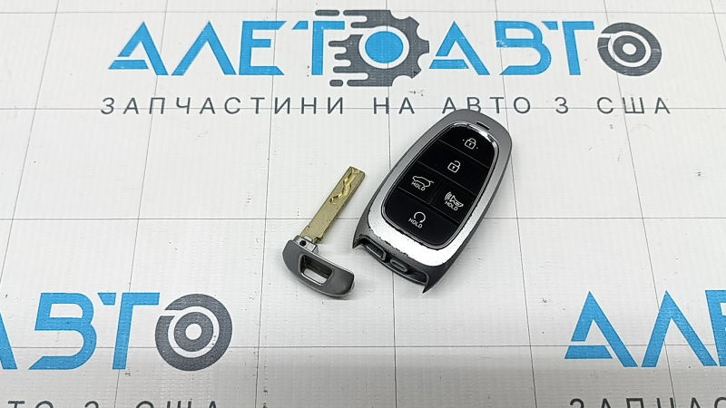 Ключ smart Hyundai Santa FE 21-23 5 кнопок, потерт