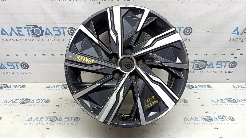 Колісний диск R17x7J ET48.5 Hyundai Tucson 22-24 тип 2, бордюрка