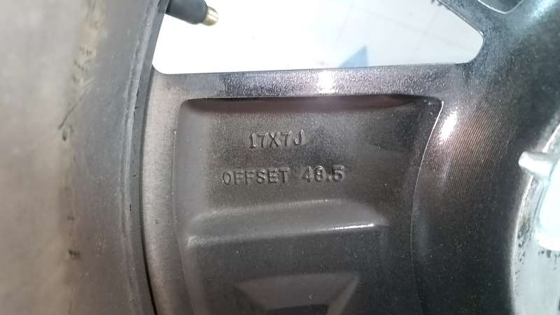 Колісний диск R17x7J ET48.5 Hyundai Tucson 22-24 тип 2, легка бордюрка