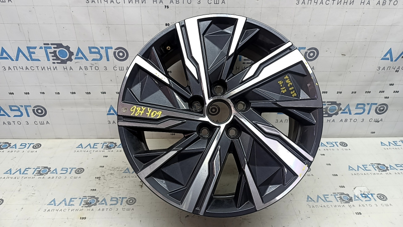 Колісний диск R17x7J ET48.5 Hyundai Tucson 22-24 тип 2, легка бордюрка
