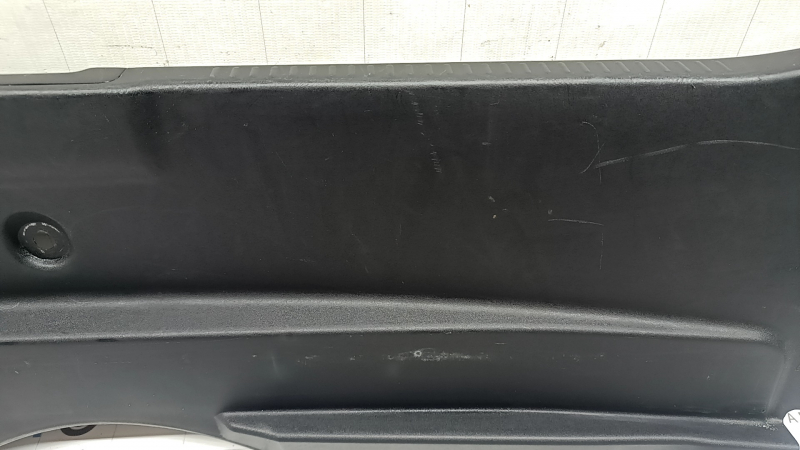 Накладка проема багажника Toyota Camry v55 15-17 usa черная, царапины