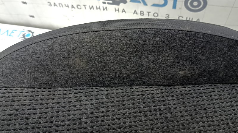 Обшивка подушки водительского сидения Hyundai Santa FE 21-23 ткань черная, с подогревом, под чистку