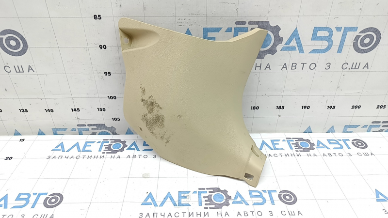 Накладка передней стойки нижняя правая Toyota Camry v55 15-17 usa бежевая, под химчистку