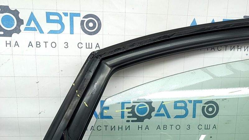 Двері в зборі задня права Audi A4 B8 09-16 седан, срібло LX7P, keyless, в клеї