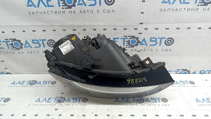 Фара передняя правая в сборе Audi A4 B8 13-16 рест ксенон led, под полировку, желтит led