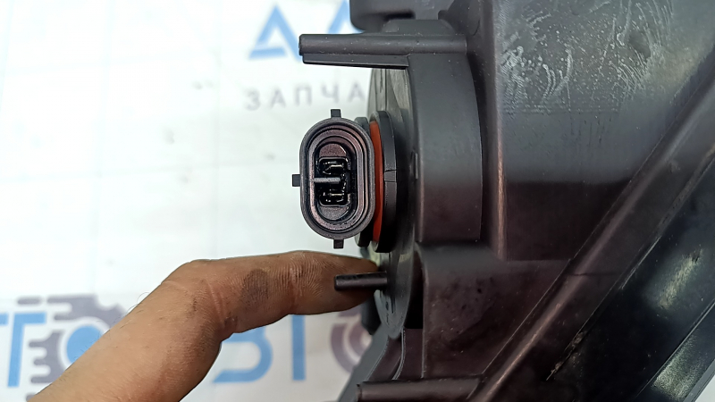 Противотуманная фара птф левая Audi A4 B8 13-16 рест седан, S line, под полировку, царапины