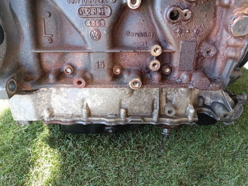 Двигун Audi Q3 8U 15-18 2.0T CCTA 141к, компресія 9-9-9-9, запустився, іржавий