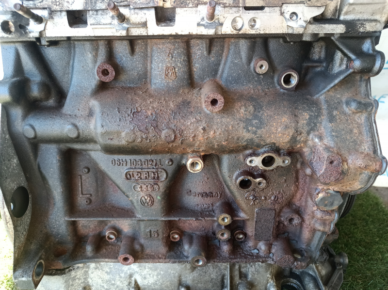 Двигун Audi Q3 8U 15-18 2.0T CCTA 141к, компресія 9-9-9-9, запустився, іржавий