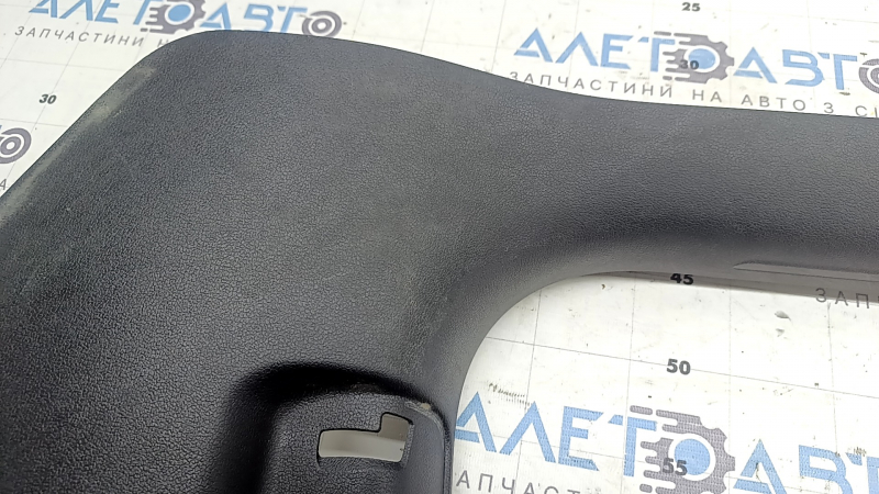 Накладка порога внутренняя передняя левая Audi A4 B8 08-16 седан, черный, потерта