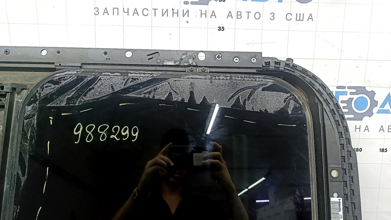 Люк у зборі Audi A4 B8 08-16 седан, сіра шторка, в клеї