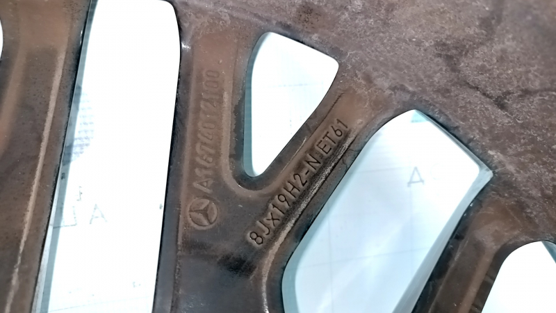 Колісний диск R19 x 8J ET61 Mercedes W167 GLE 350 450 20-26 тип 2, легка бордюрка