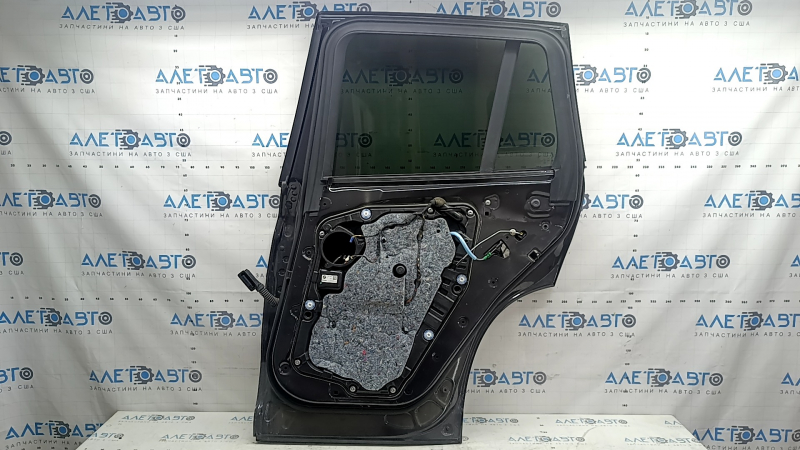 Двері в зборі задні права BMW X3 G01 18-24 keyless, графіт A90M, накладка нижня M-Sport