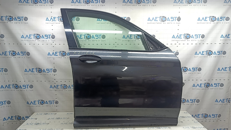 Двері в зборі передні права BMW X3 G01 18-24 keyless, графіт A90M, накладка нижня M-Sport