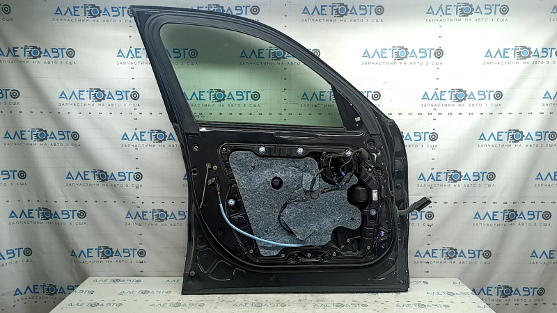 Дверь в сборе передняя левая BMW X3 G01 18-24 keyless, графит A90M, накладка нижняя M-Sport