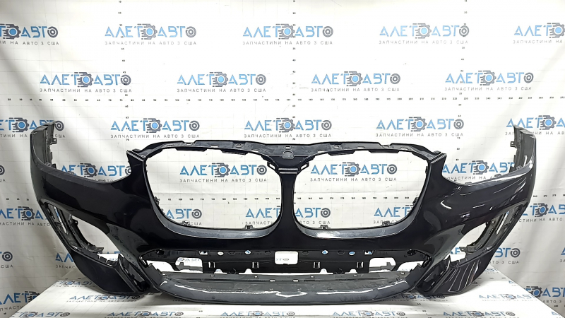 Бампер передний голый BMW X3 G01 22-24 под парктроники, без Park Assist, M Sport, царапины