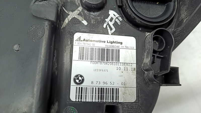 Фара передня права у зборі BMW X3 G01 18-21 галоген+LED, з кріпленням