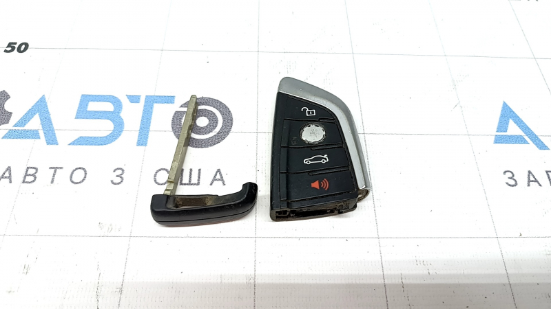 Ключ BMW X3 G01 18-21 4 кнопки, M Sport, тычки, потерта эмблема, царапины