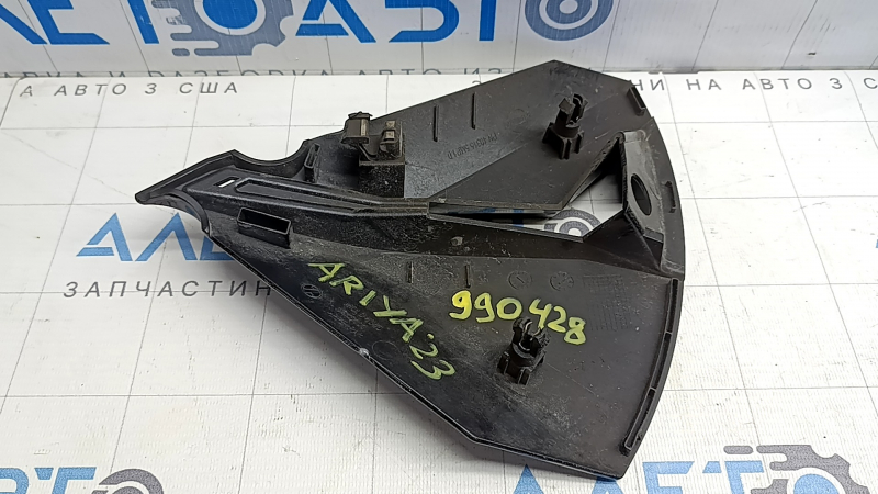Накладка колесного диска Nissan Ariya 23-26 черная под R19 и нипель, царапины