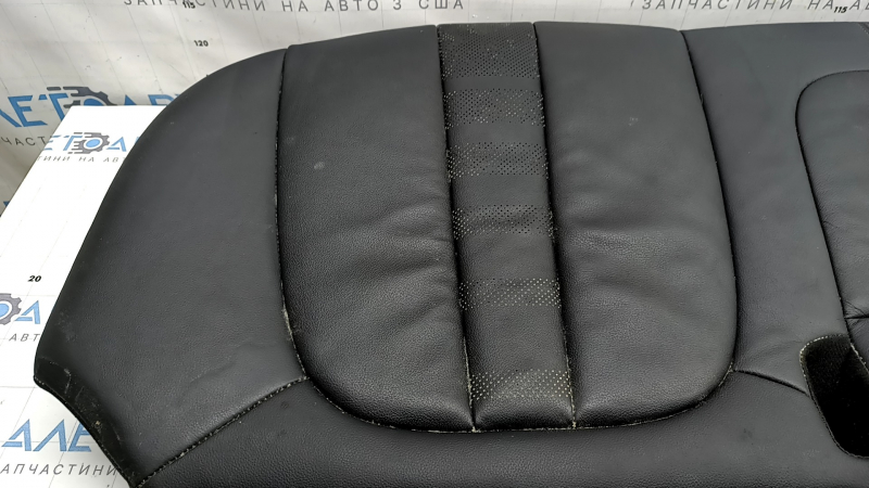 Подушка заднего сидения 2 ряд BMW X5 G05 19-22 под 2 ряда, кожа черная,перфорация, с подогревом, под химчистку