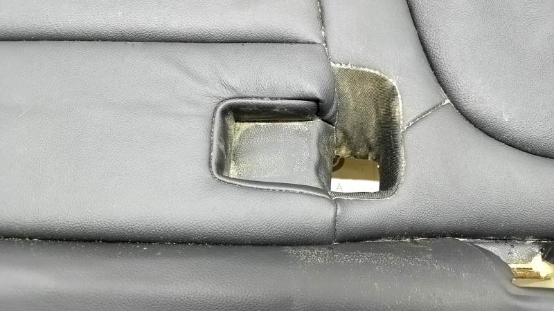 Подушка заднего сидения 2 ряд BMW X5 G05 19-22 под 2 ряда, кожа черная,перфорация, с подогревом, под химчистку