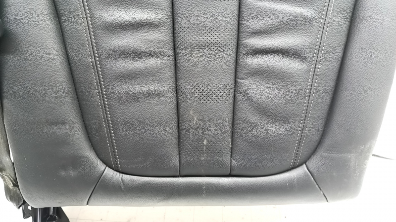 Спинка заднего ряда 2 ряд левая BMW X5 G05 19-22 под 2 ряда, кожа черная SCHWARZ, с подогревом, с ремнем, под химчистку, потерта
