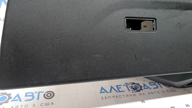 Обшивка задней верхней двери нижняя BMW X5 G05 19-26 черная, потерта, царапины