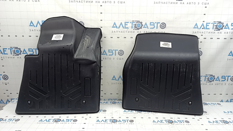 Комплект ковриков салона резина BMW X5 G05 19-24 черная под 2 ряда