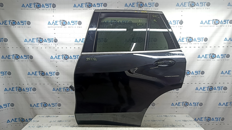 Двері у зборі задня ліва BMW X5 G05 19-26 тонування, keyless, чорний 475
