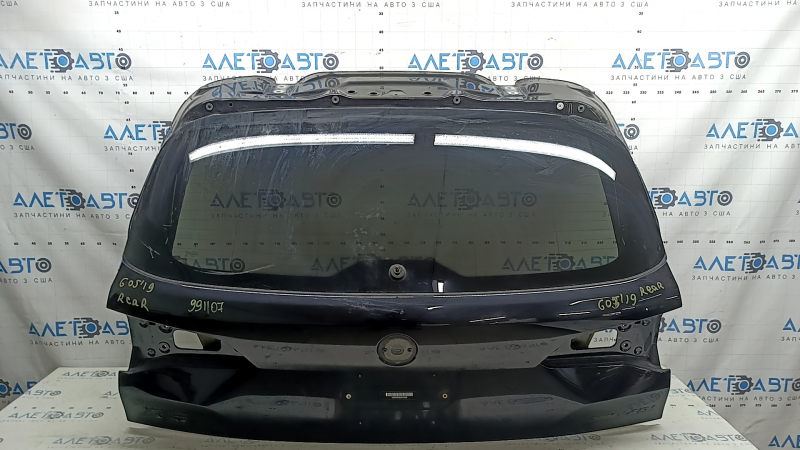 Дверь багажника голая со стеклом верхняя часть BMW X5 G05 19-26 черный 475, с трапецией