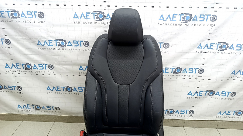 Сидіння водія BMW X5 G05 19-22 з airbag, електричне, підігрів, пам'ять, Sport, шкіра чорна SCHWARZ