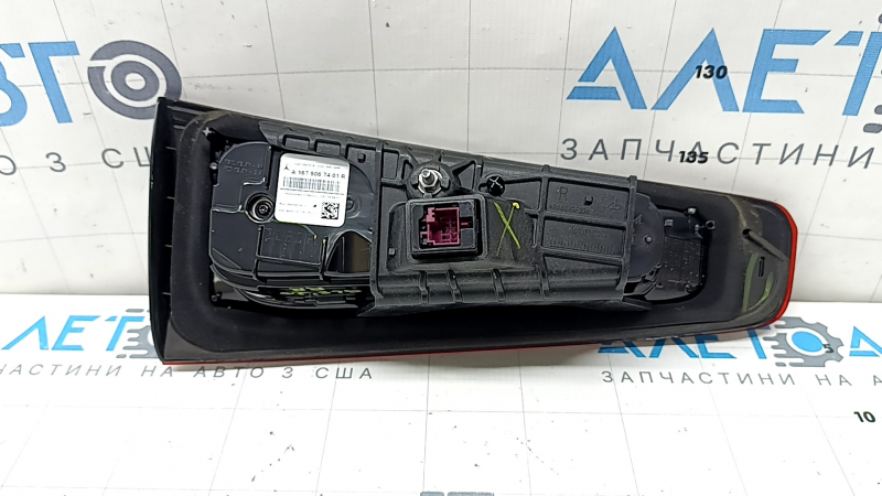 Ліхтар внутрішні двері багажника правий Mercedes X167 GLS 450 580 20-23 LED, потерт