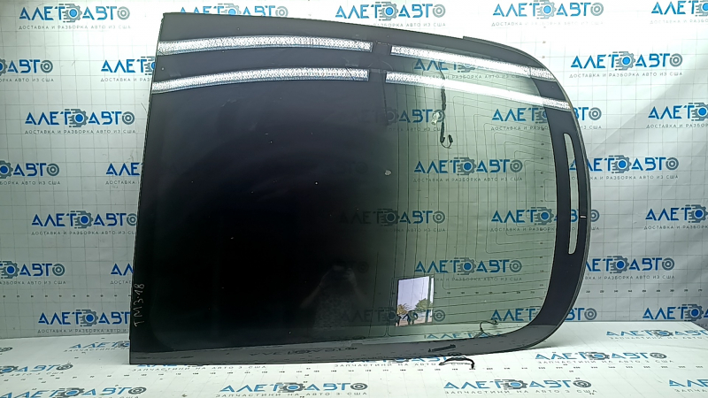 Стекло задней панорамы Tesla Model 3 18-23 подогрев, тонировка, триплекс, отрезан шлейф, порван уплотнитель