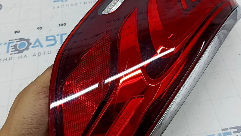 Ліхтар зовнішній крило правий Mercedes X167 GLS 450 580 20-23 LED, потерт