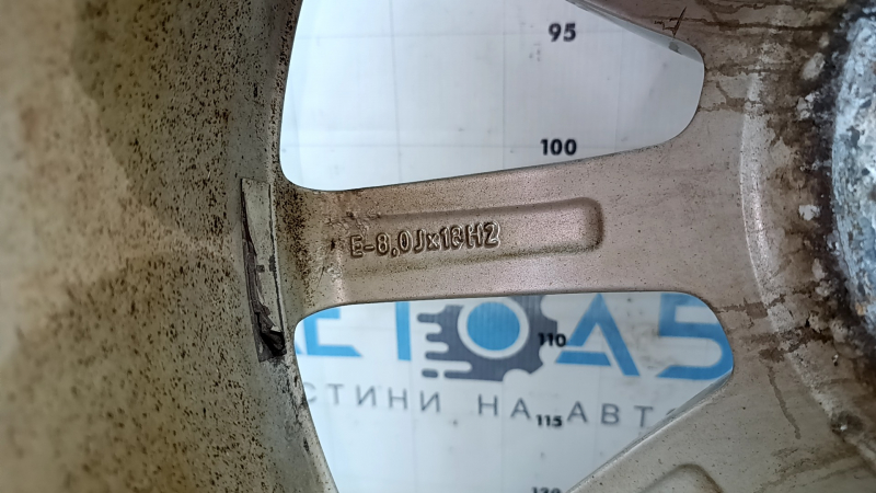 Колісний диск R18x8J Audi A4 B8 13-16 тип 2 бордюрка