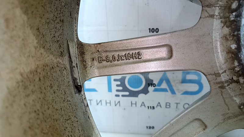 Колісний диск R18x8J Audi A4 B8 13-16 тип 2 бордюрка