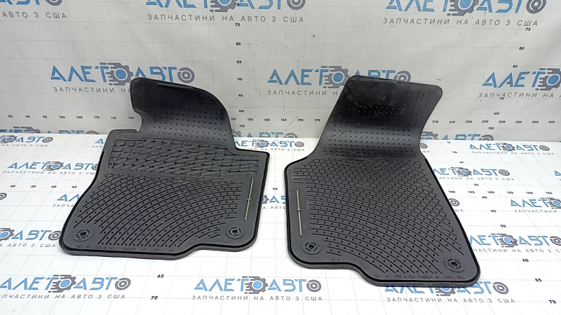 Комплект килимків салону гума VW Passat b8 16-19 USA чорні