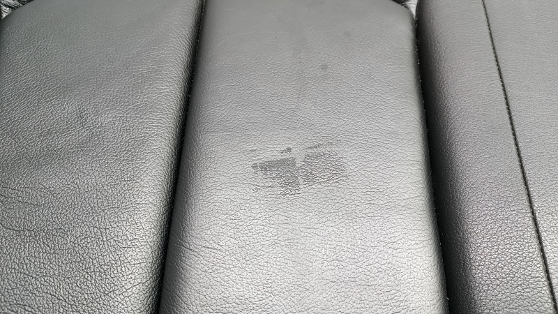 Подушка заднего ряда сидений 2 ряд Audi A3 8V 17-20 4d кожа черная, под химчистку