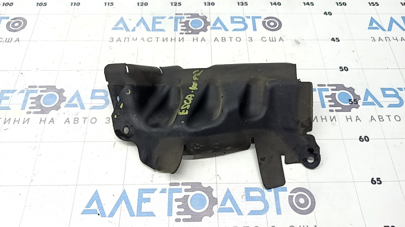 Дефлектор радиатора нижний правый Ford Escape MK3 17-19 рест 1.5T 2.0T надрыв
