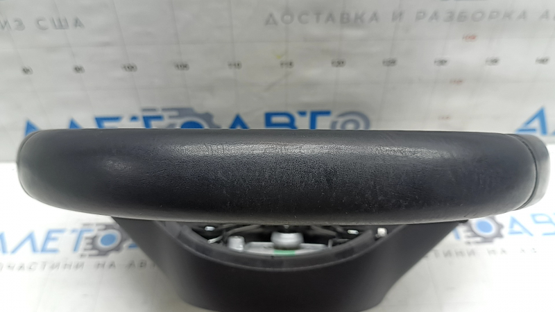 Кермо голе Tesla Model 3 18-23 шкіра чорна, без підігріву, подряпини, злізла шкіра