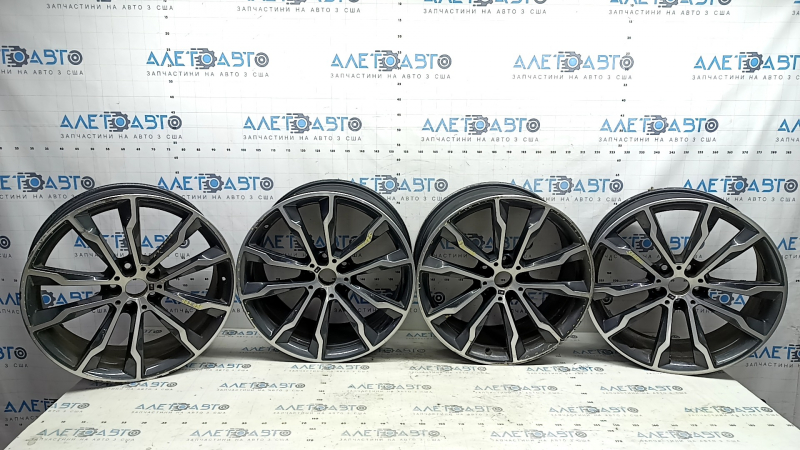 Комплект дисків R20x8J R20x9.5J BMW X3 G01 18-21 M-Sport, бордюрка