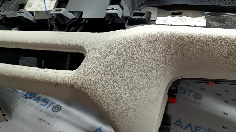Торпедо передня панель з AIRBAG BMW X7 G07 19-22 під проекцію, Schwarz/Elfenbein-Weiss, під хімчистку