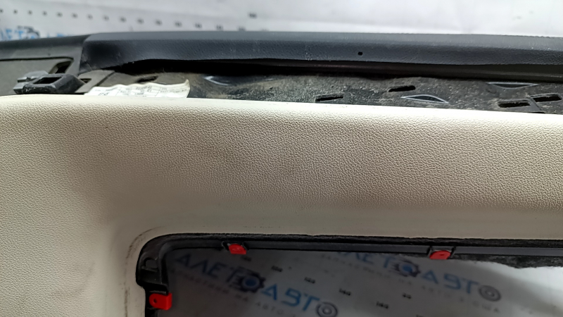 Торпедо передня панель з AIRBAG BMW X7 G07 19-22 під проекцію, Schwarz/Elfenbein-Weiss, під хімчистку