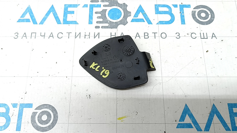 Заглушка внутренней ручки двери задняя левая Jeep Cherokee KL 19-23 черная
