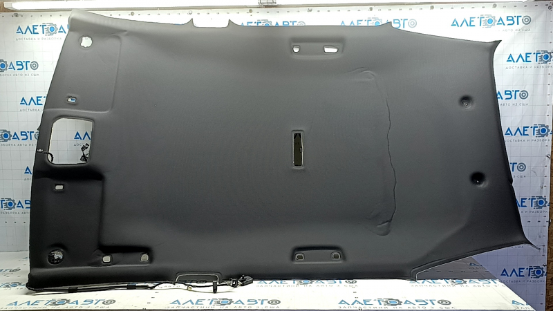 Обшивка потолка Chevrolet Equinox EV 24-26 черный, заломы